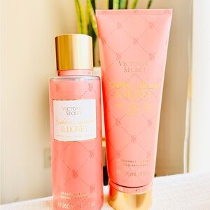 Victoria's Secret Golden Apricot & Honey Set